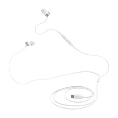 JBL Tune 310C USB In-ear Wire Headphone (White)